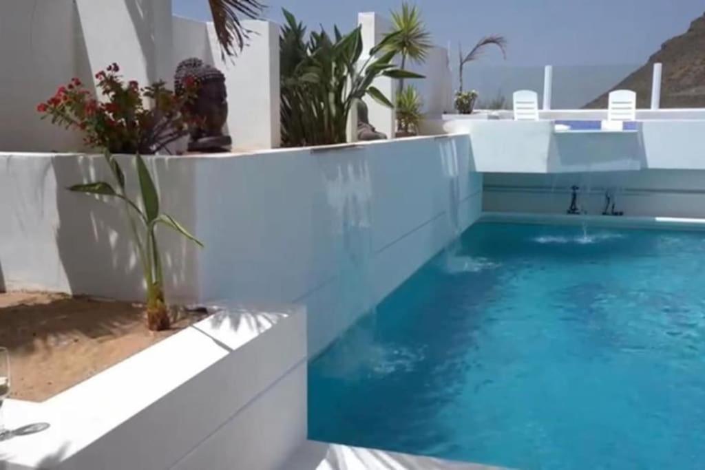 Gezellige Villa Met Prachtig Zicht En Zwembad Arona  Exteriör bild